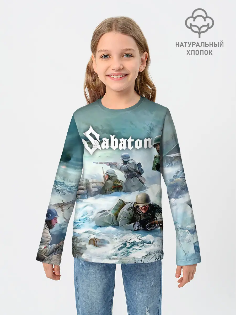 Детский лонгслив / Sabaton