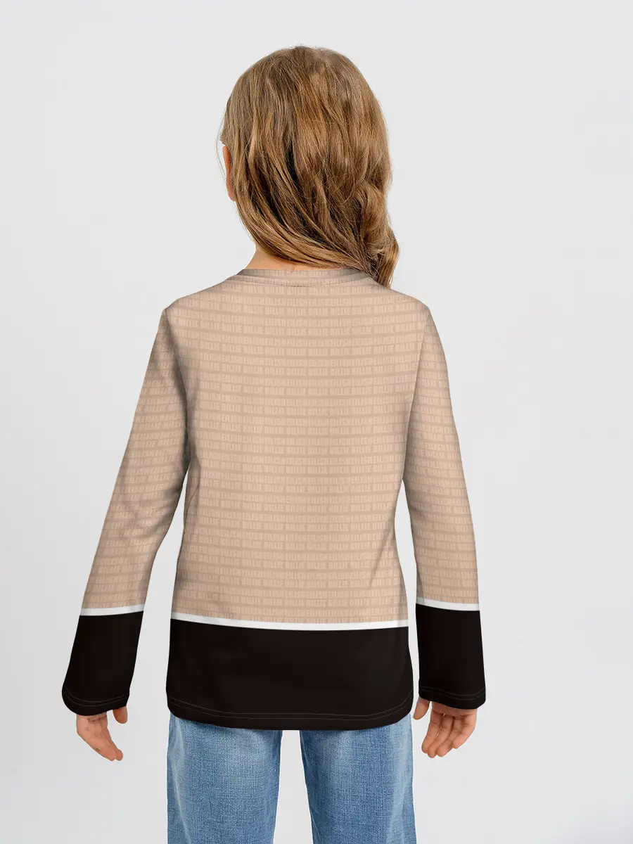 Детский лонгслив / Billie Eilish