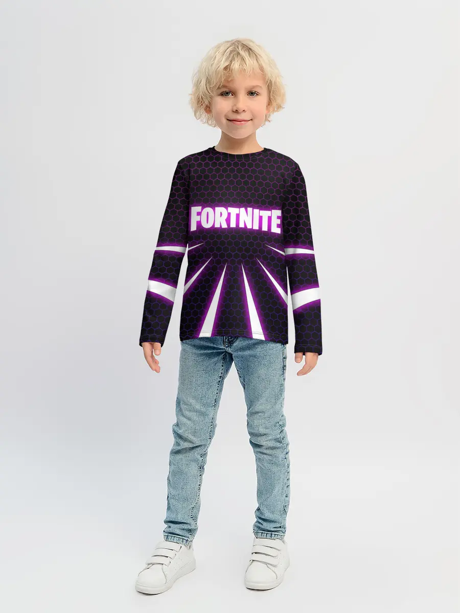 Детский лонгслив / Fortnite