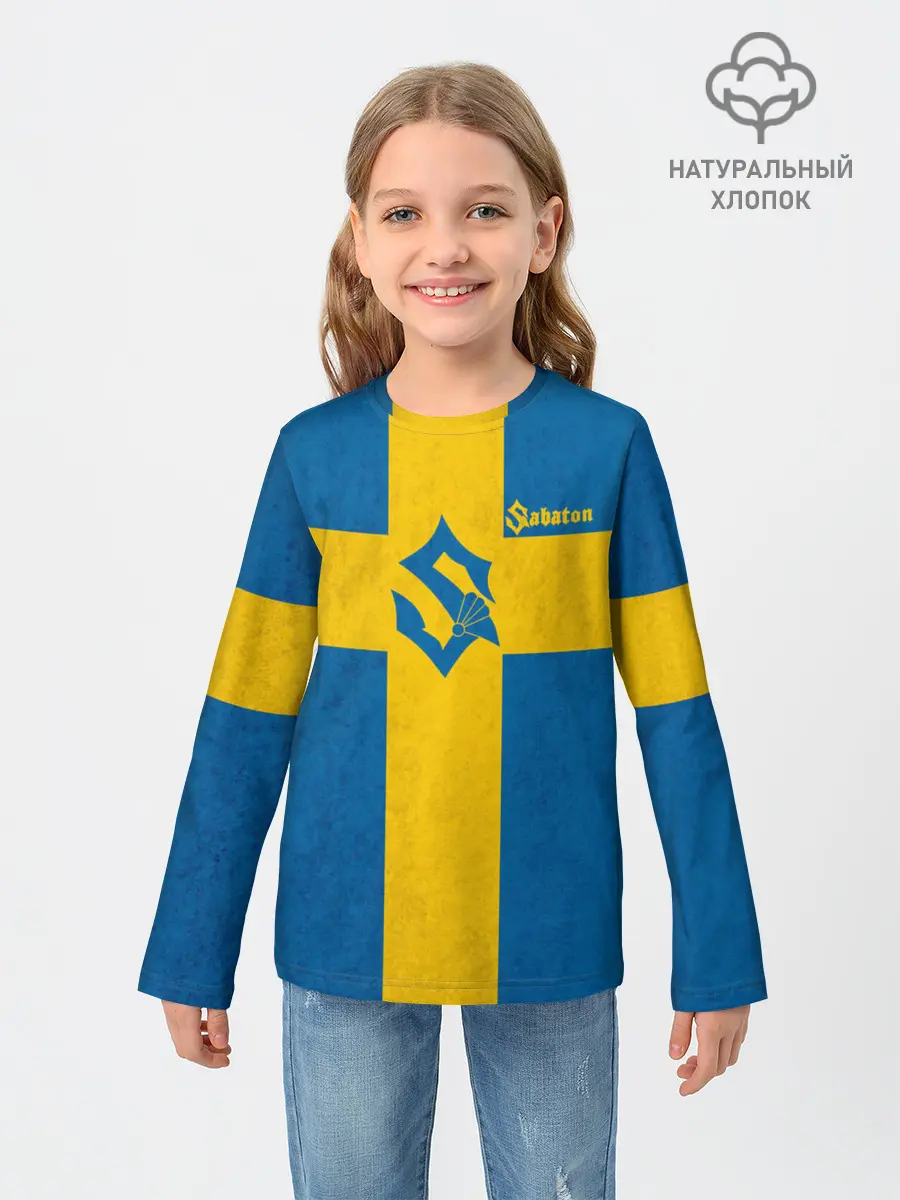 Детский лонгслив / Sabaton