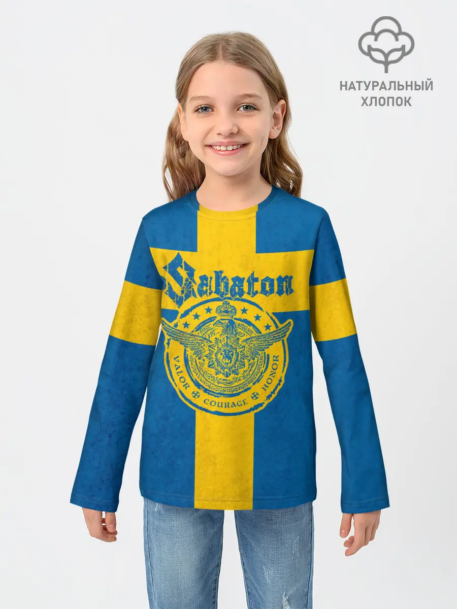 Детский лонгслив / Sabaton