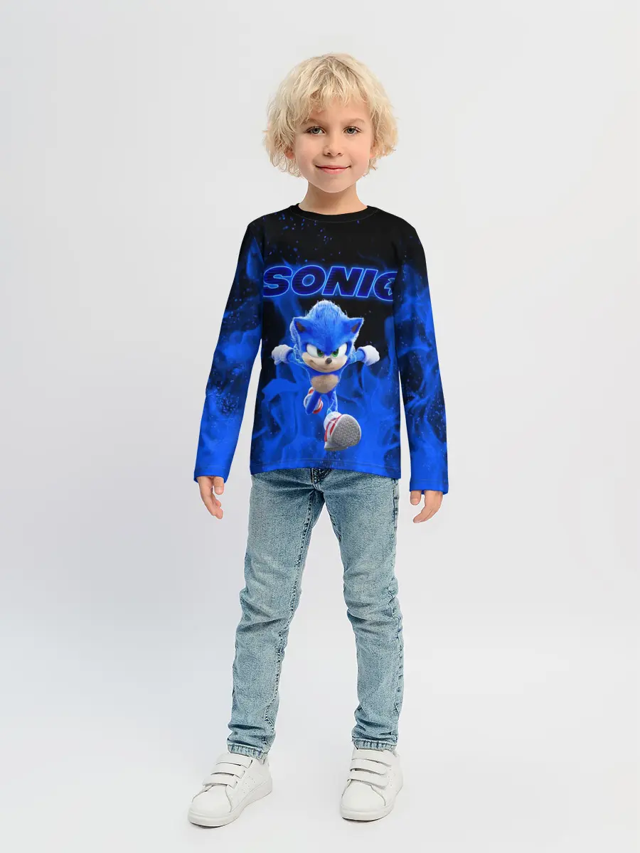 Детский лонгслив / SONIC