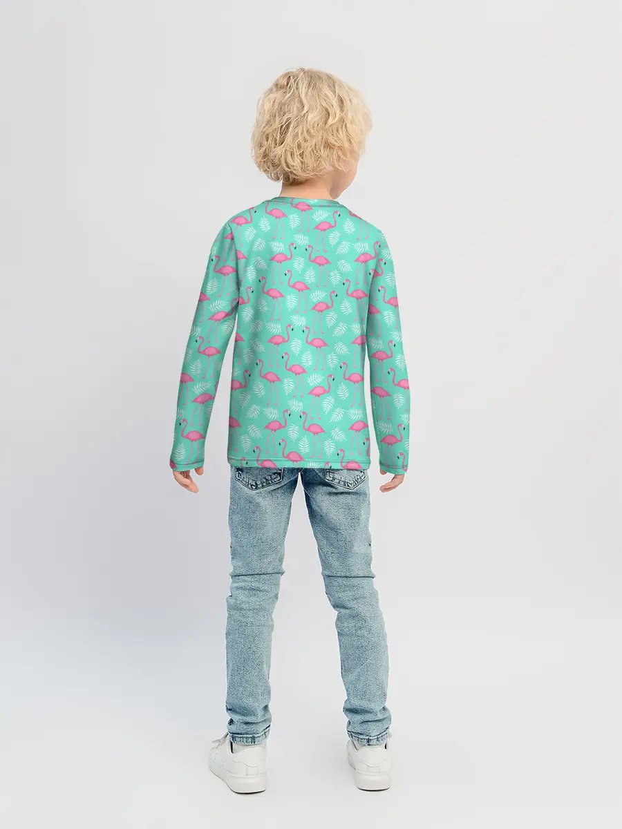 Детский лонгслив / Flamingo