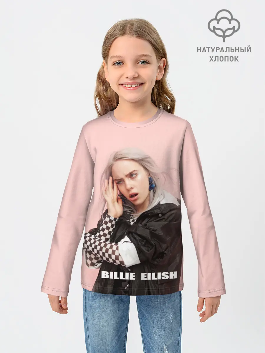 Детский лонгслив / Billie Eilish