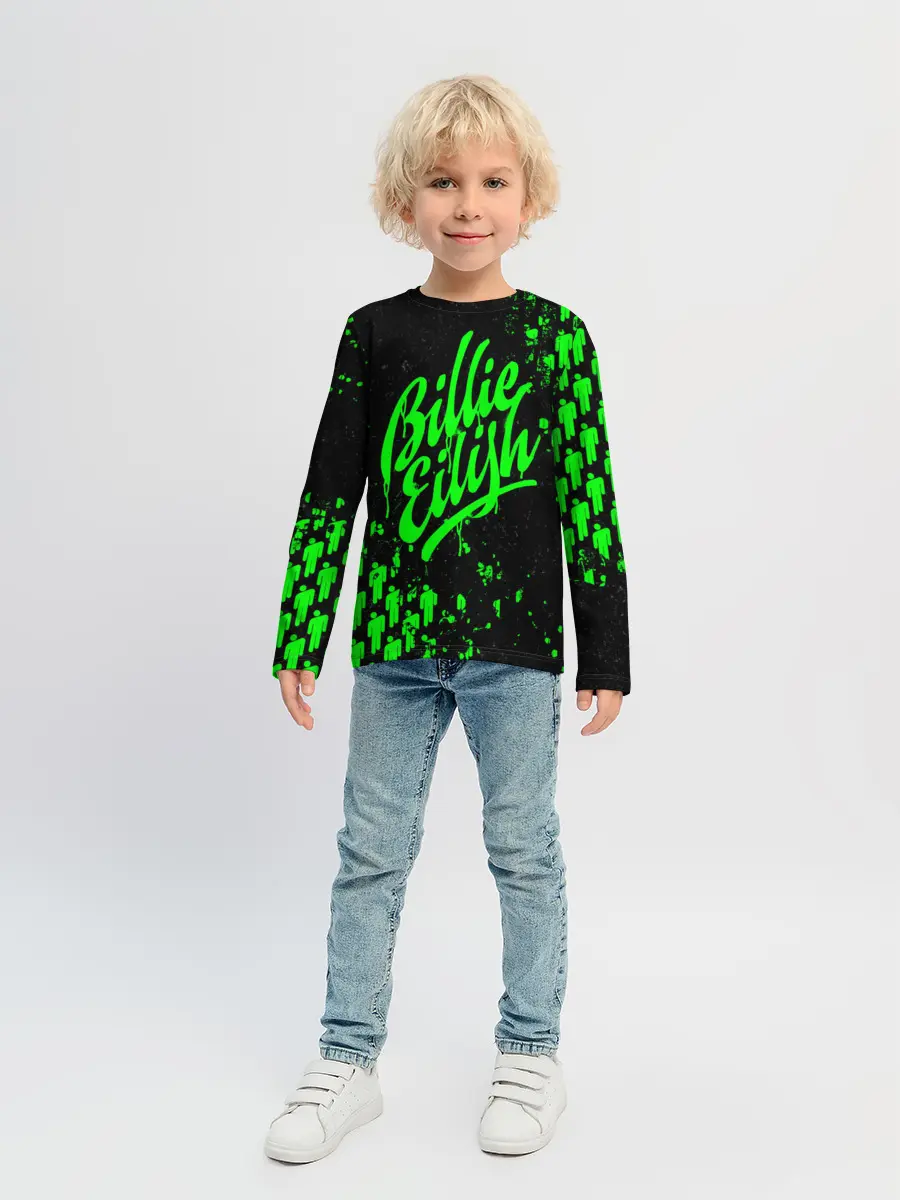 Детский лонгслив / Billie Eilish