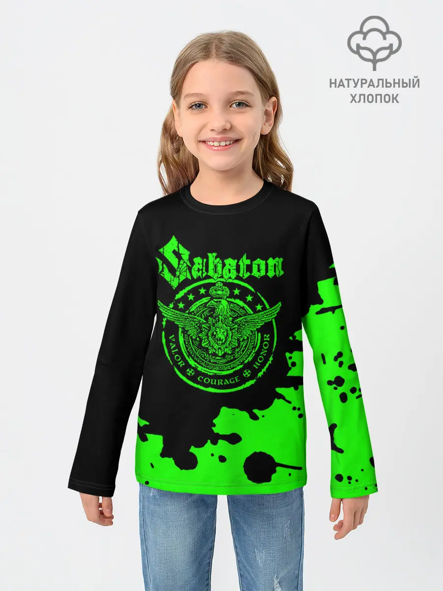 Детский лонгслив / Sabaton