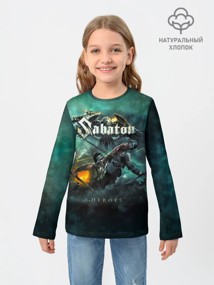 Детский лонгслив / Sabaton