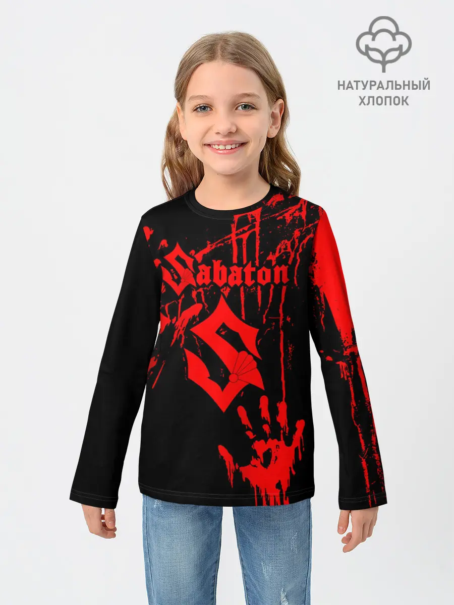 Детский лонгслив / Sabaton