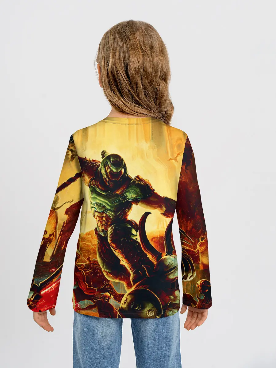 Детский лонгслив / Doom Eternal