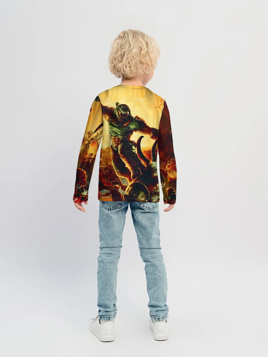 Детский лонгслив / Doom Eternal