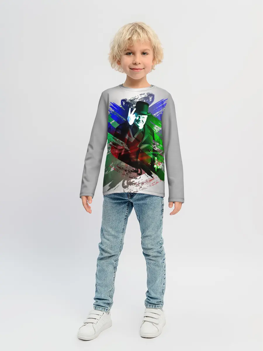 Детский лонгслив / Winston Churchill