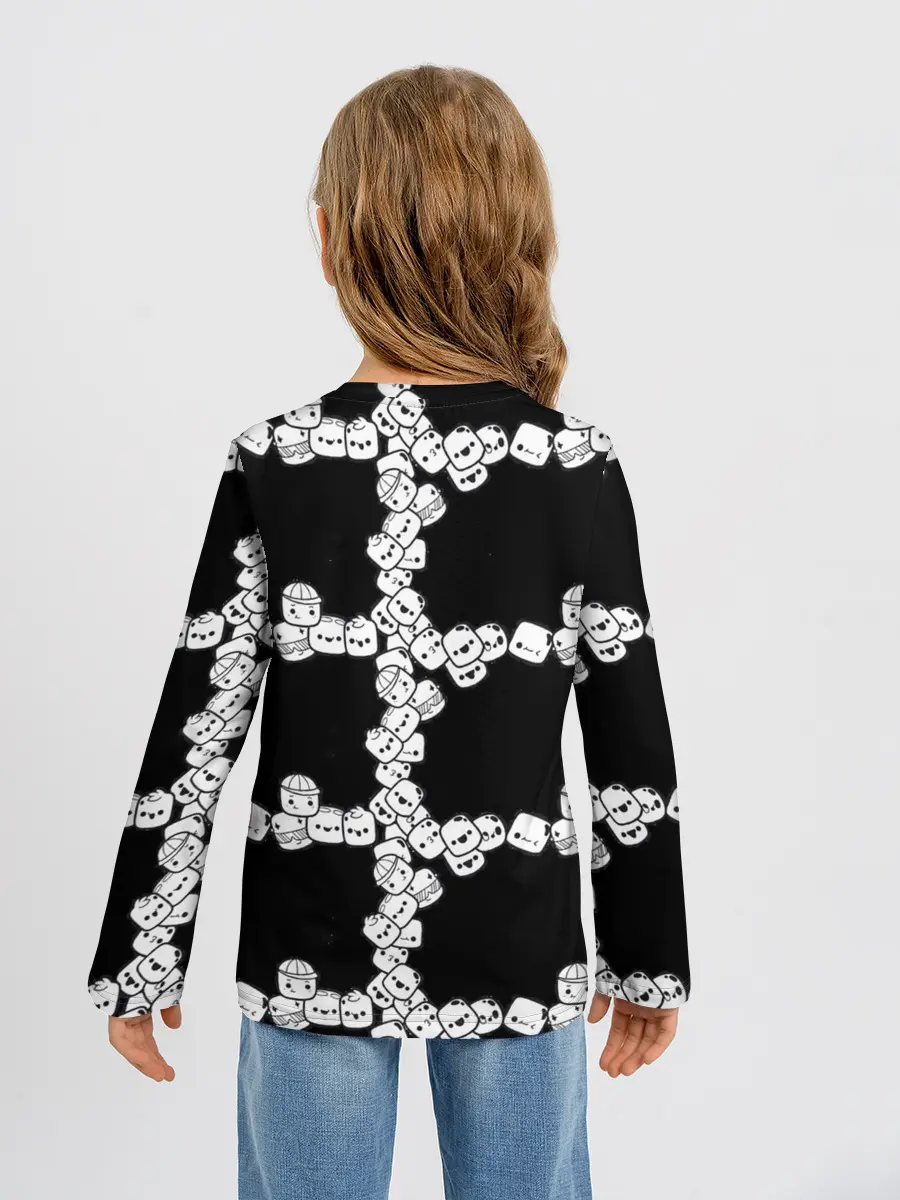 Детский лонгслив / Зефирки