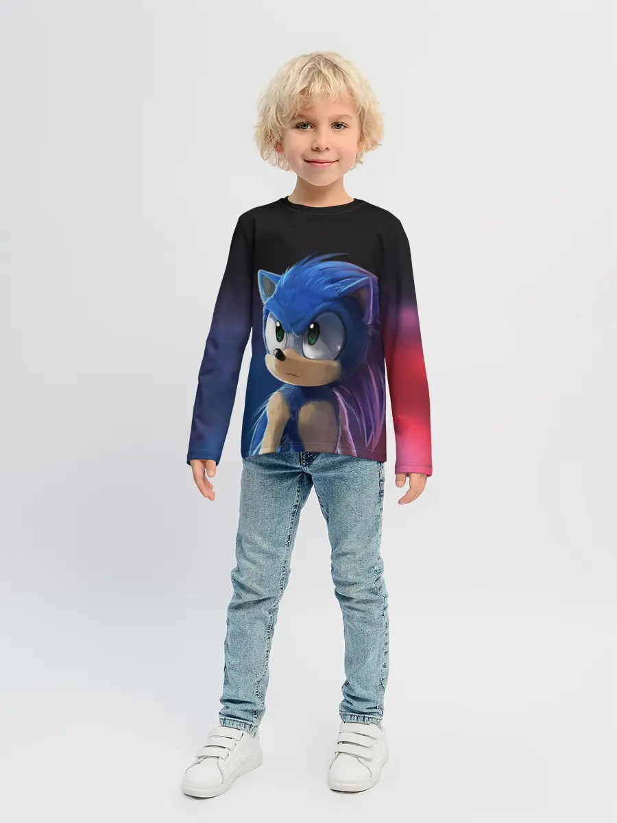 Детский лонгслив / SONIC