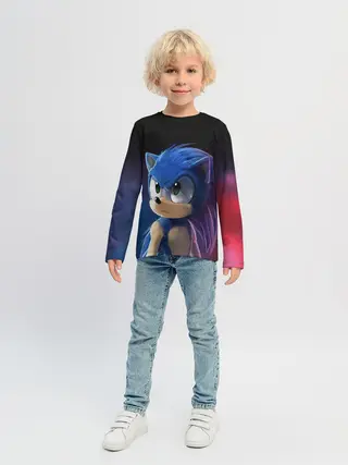 Детский лонгслив / SONIC