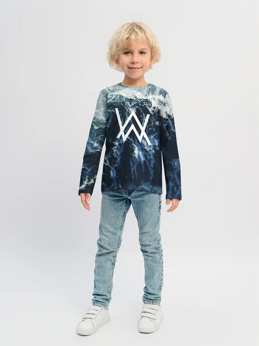 Детский лонгслив / Alan Walker