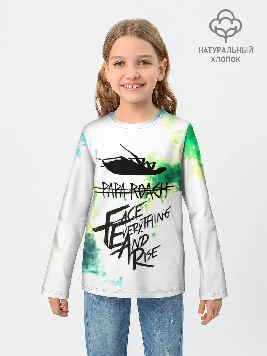 Детский лонгслив / Papa Roach