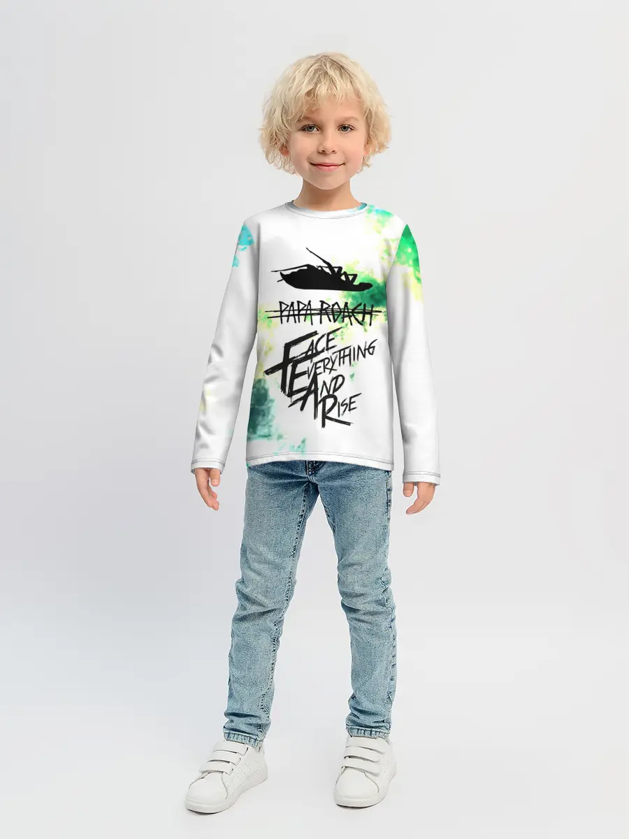 Детский лонгслив / Papa Roach