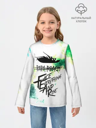 Детский лонгслив / Papa Roach