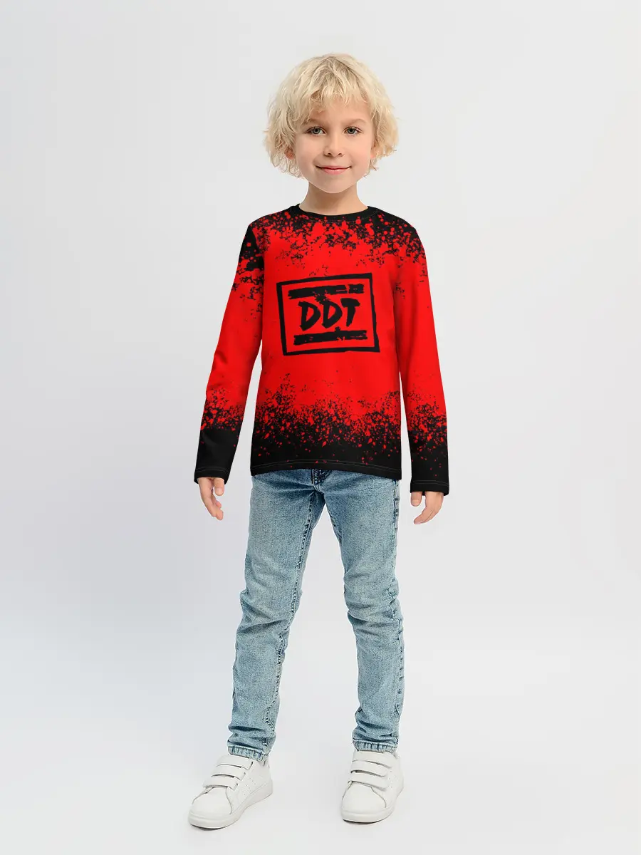 Детский лонгслив / ДДТ Лого