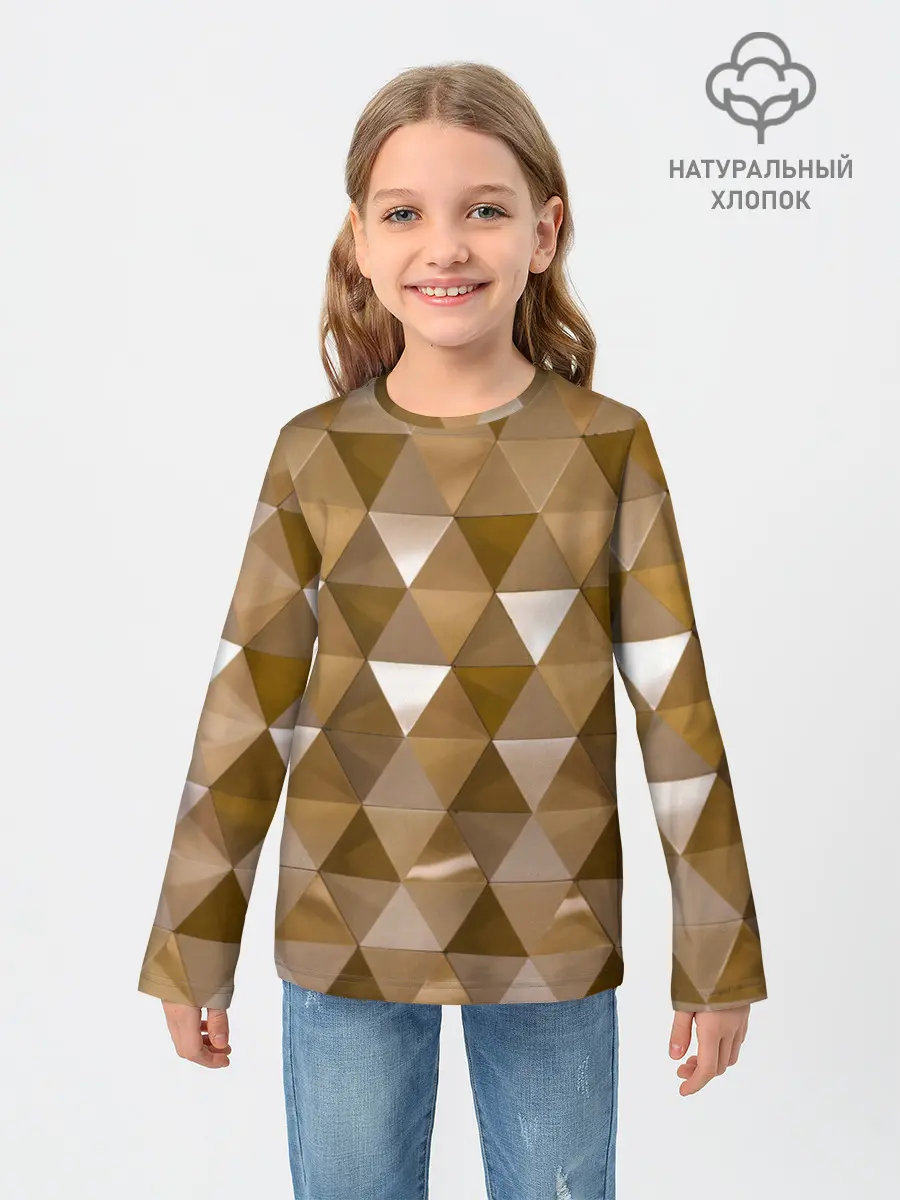 Детский лонгслив / Кристализация