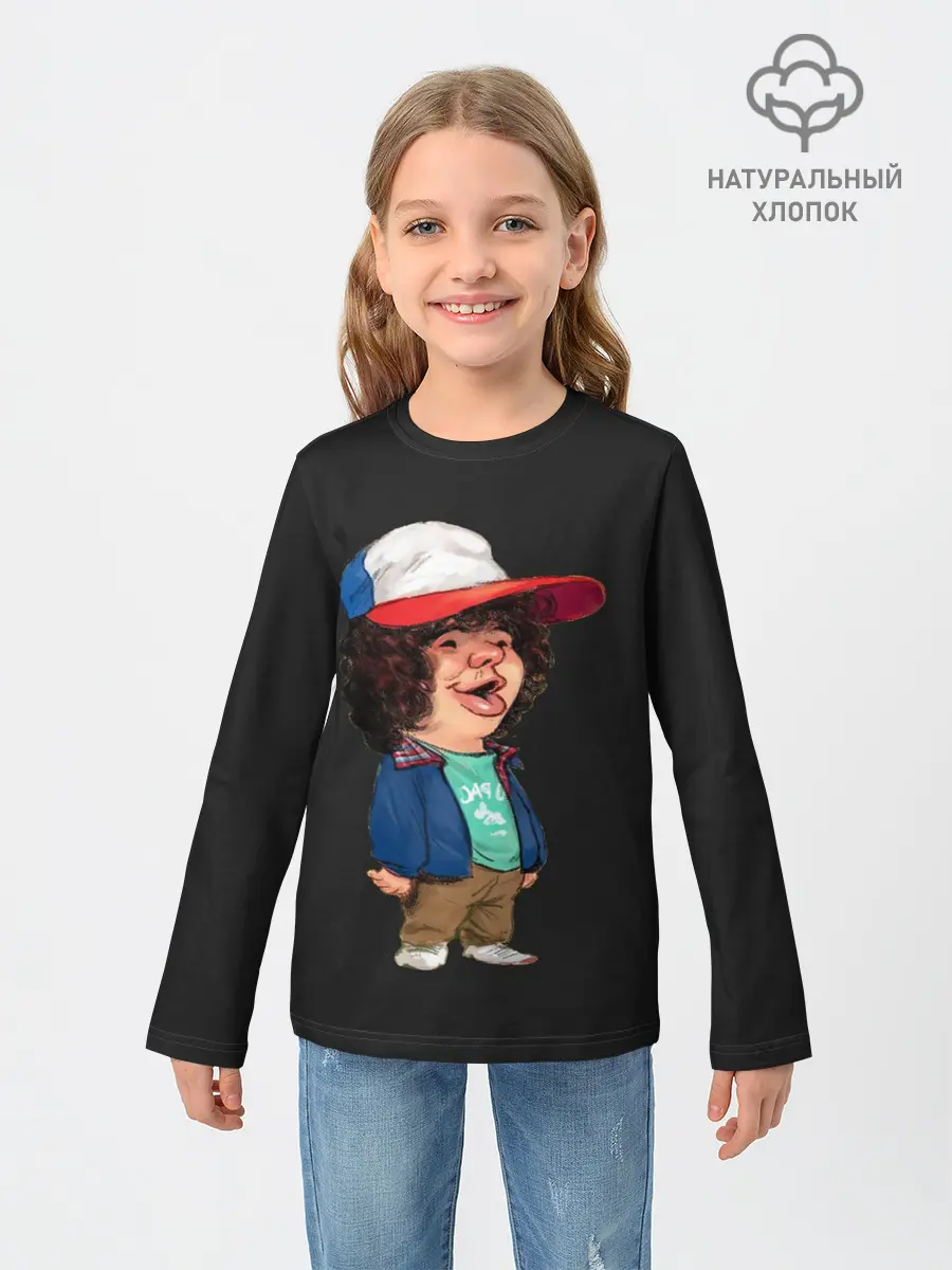 Детский лонгслив / Дастин