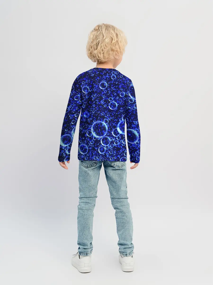Детский лонгслив / Пузыри