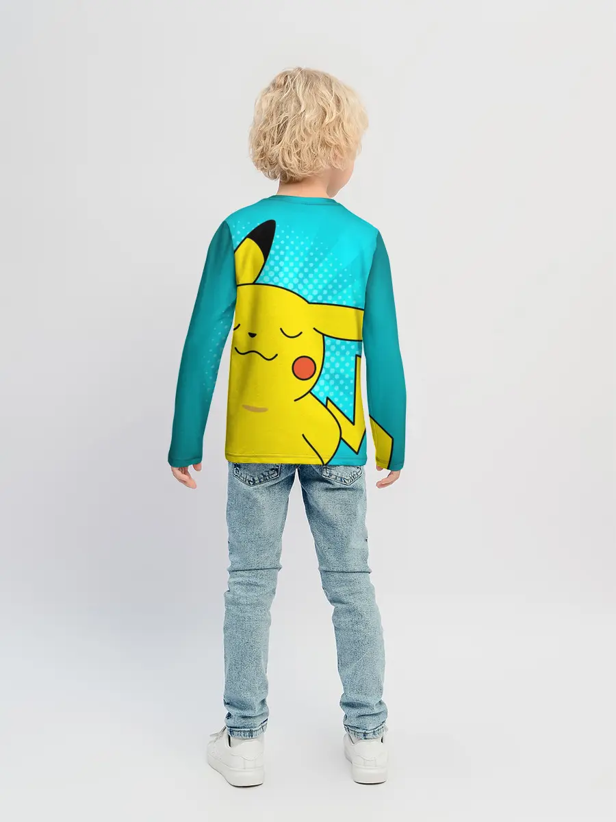 Детский лонгслив / ПИКАЧУ
