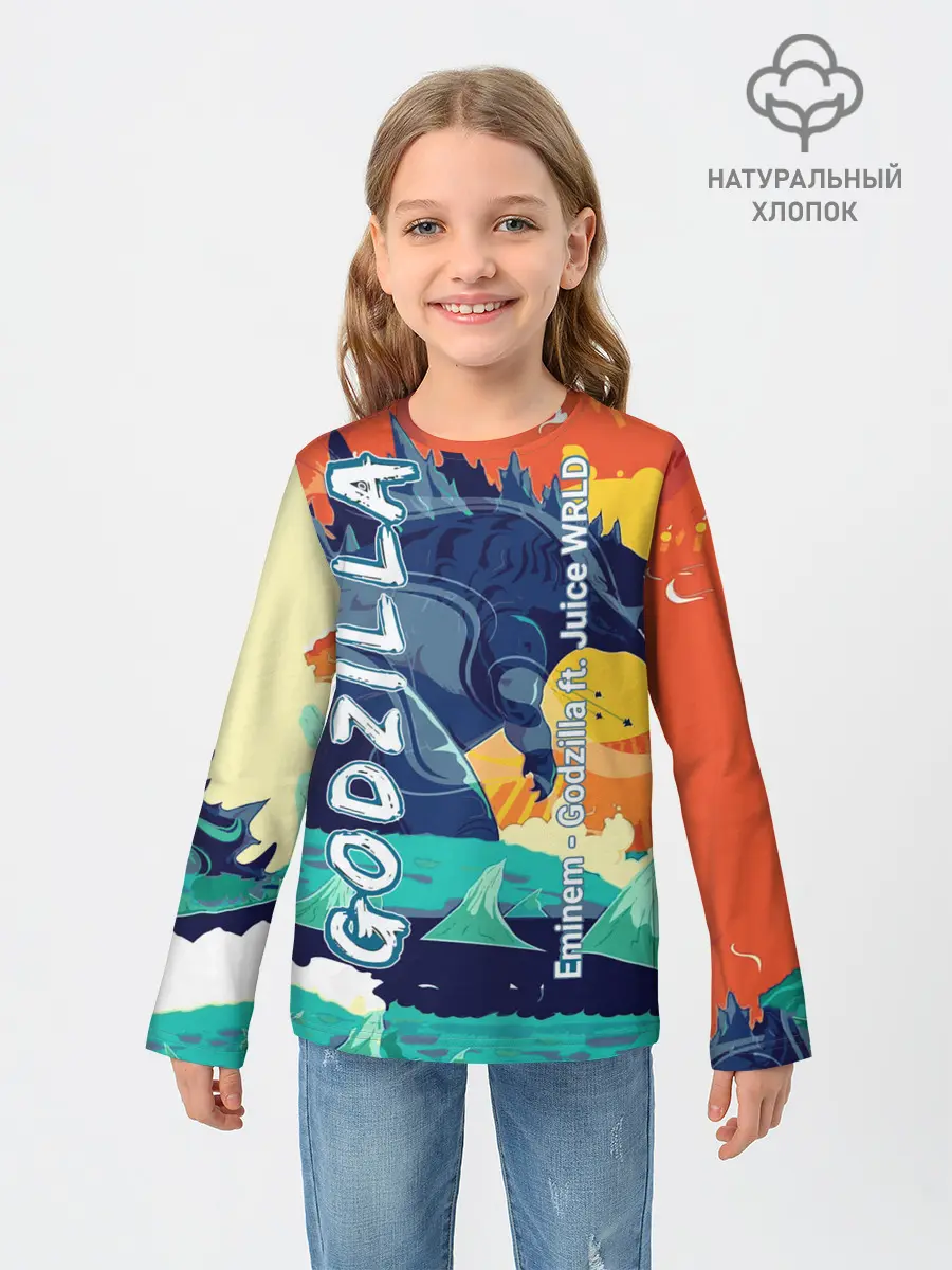 Детский лонгслив / Eminem и Juice WRLD
