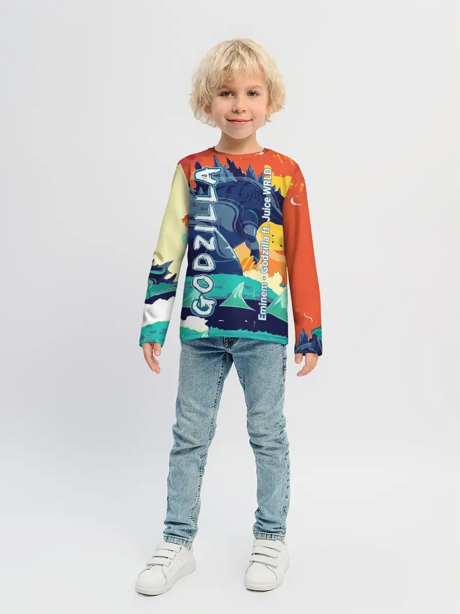 Детский лонгслив / Eminem и Juice WRLD