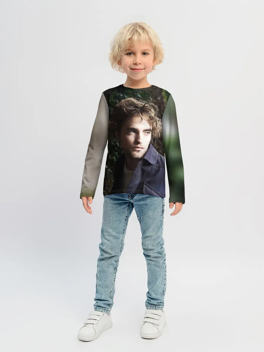 Детский лонгслив / Роберт Паттинсон