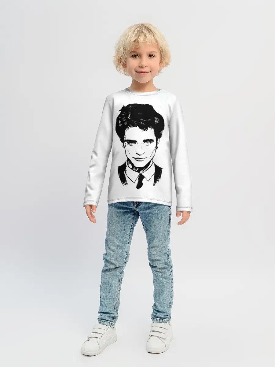 Детский лонгслив / РОБЕРТ ПАТТИНСОН