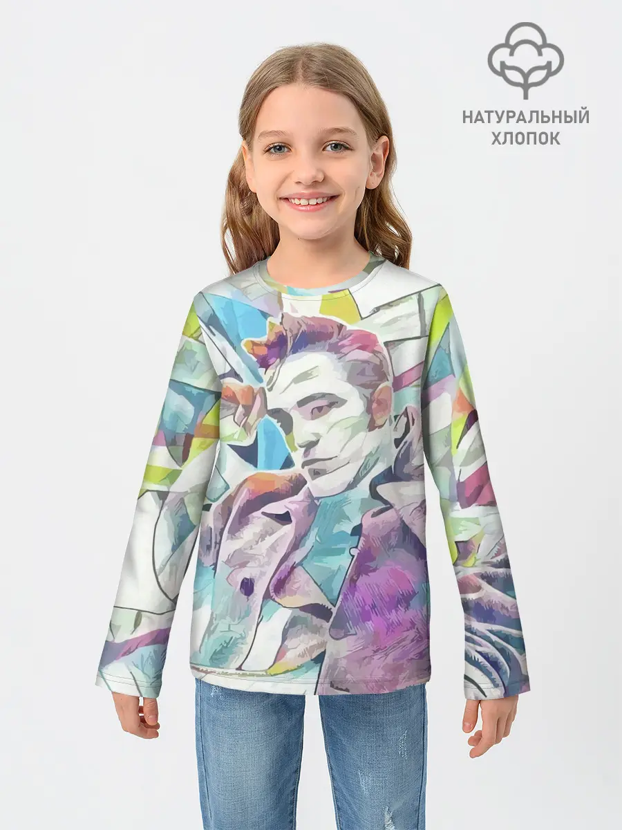 Детский лонгслив / РОБЕРТ ПАТТИНСОН
