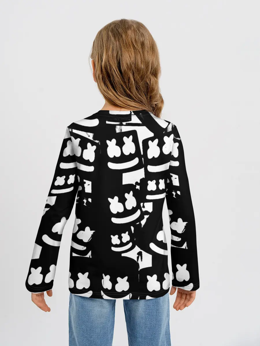 Детский лонгслив / Marshmello