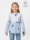 Детский лонгслив / Snow 1
