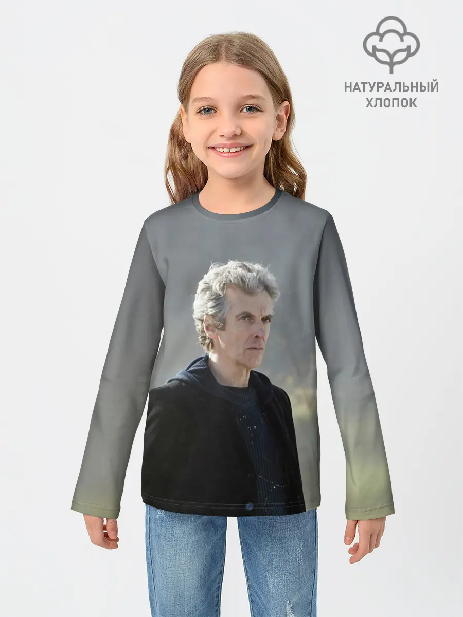 Детский лонгслив / ДОКТОР КТО