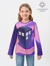 Детский лонгслив / CRAZY TARDIS