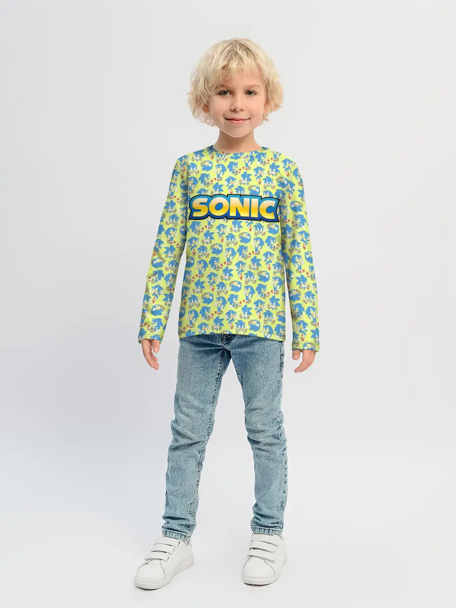 Детский лонгслив / SONIC