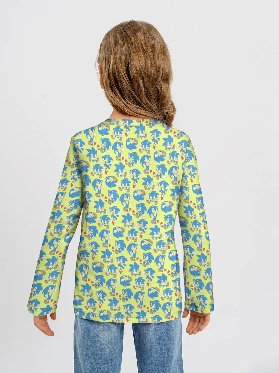 Детский лонгслив / SONIC