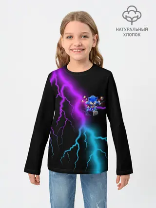 Детский лонгслив / SONIC