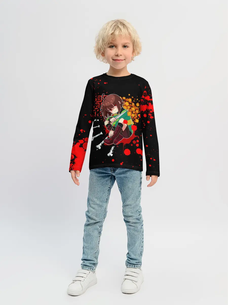 Детский лонгслив / UNDERTALE