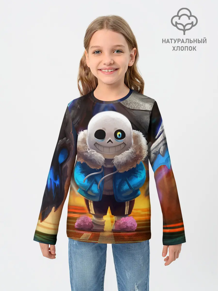 Детский лонгслив / UNDERTALE | АНДЕРТЕЙЛ