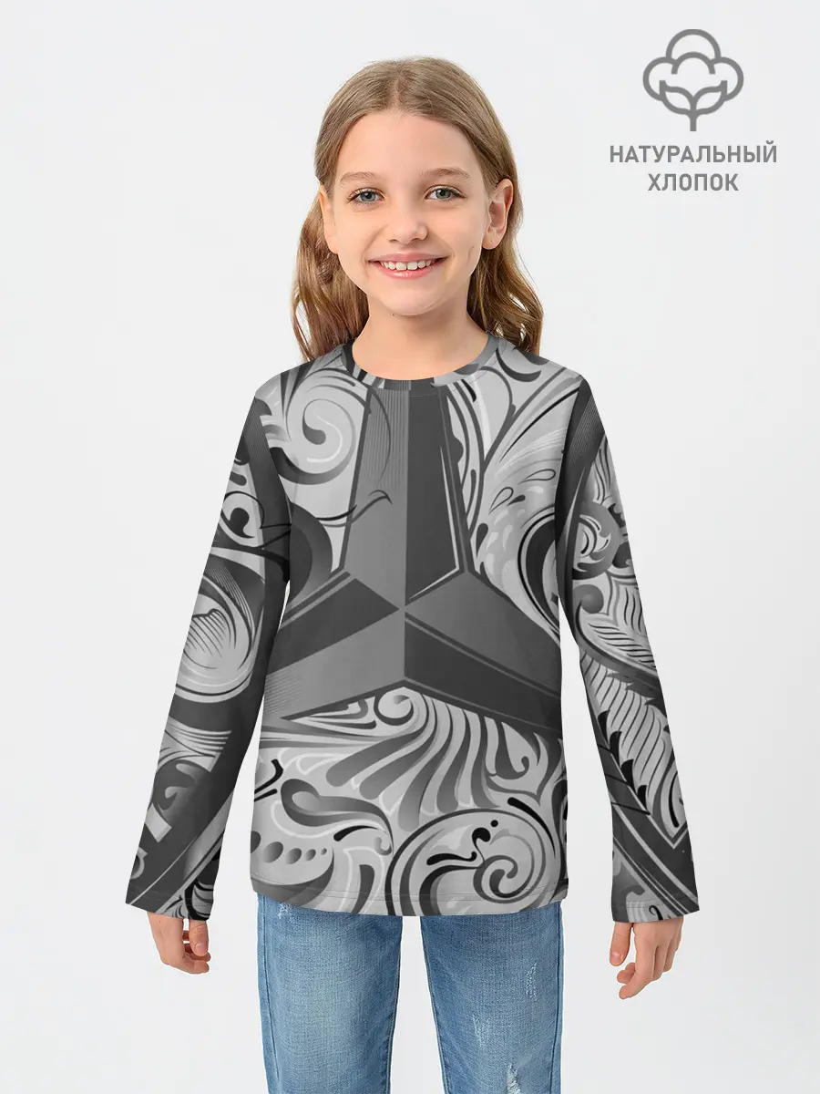 Детский лонгслив / MERCEDES-BENZ | МЕРСЕДЕС