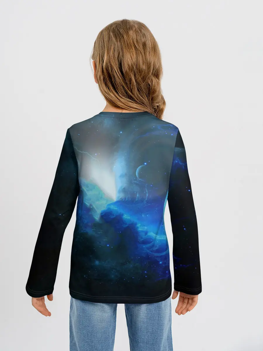 Детский лонгслив / ТАРДИС