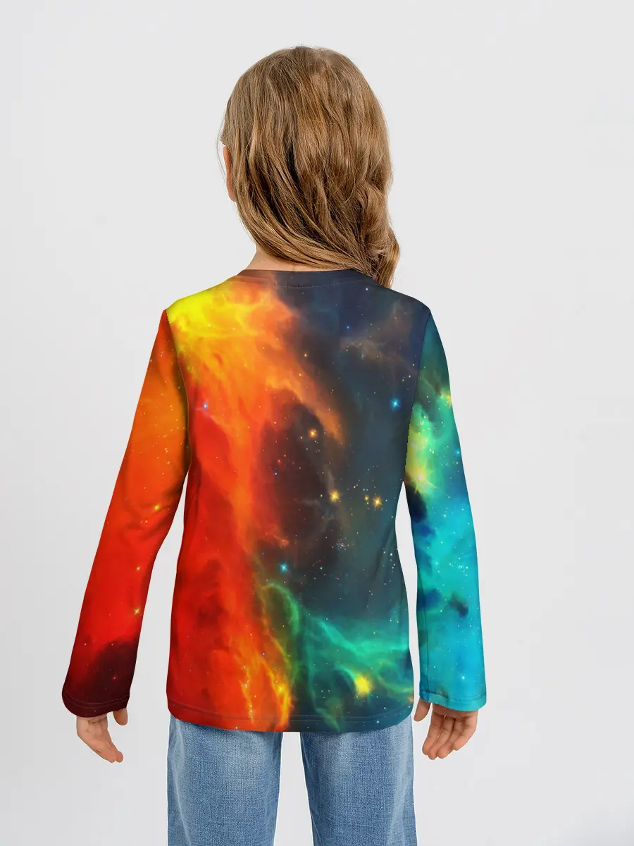 Детский лонгслив / БИТВА КОСМОСА