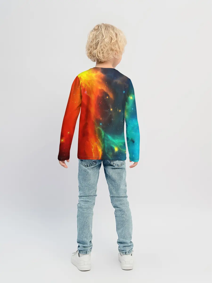 Детский лонгслив / БИТВА КОСМОСА