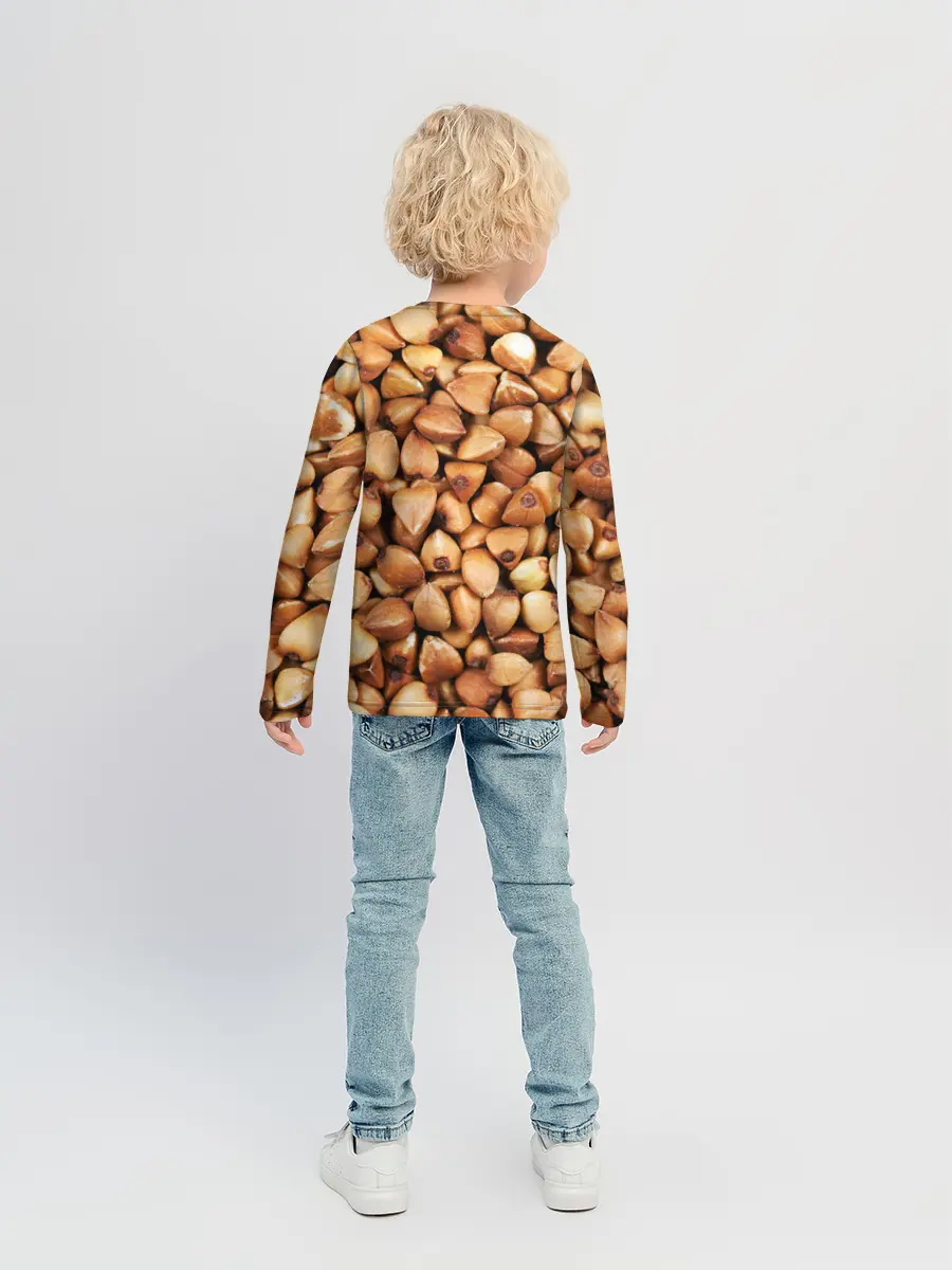 Детский лонгслив / Гречка