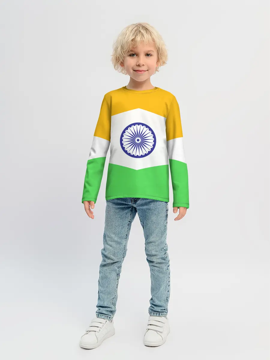 Детский лонгслив / ИНДИЯ | INDIA