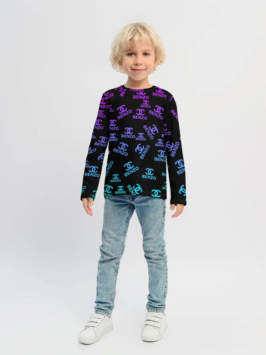 Детский лонгслив / Benzo Gang - Big Baby Tape