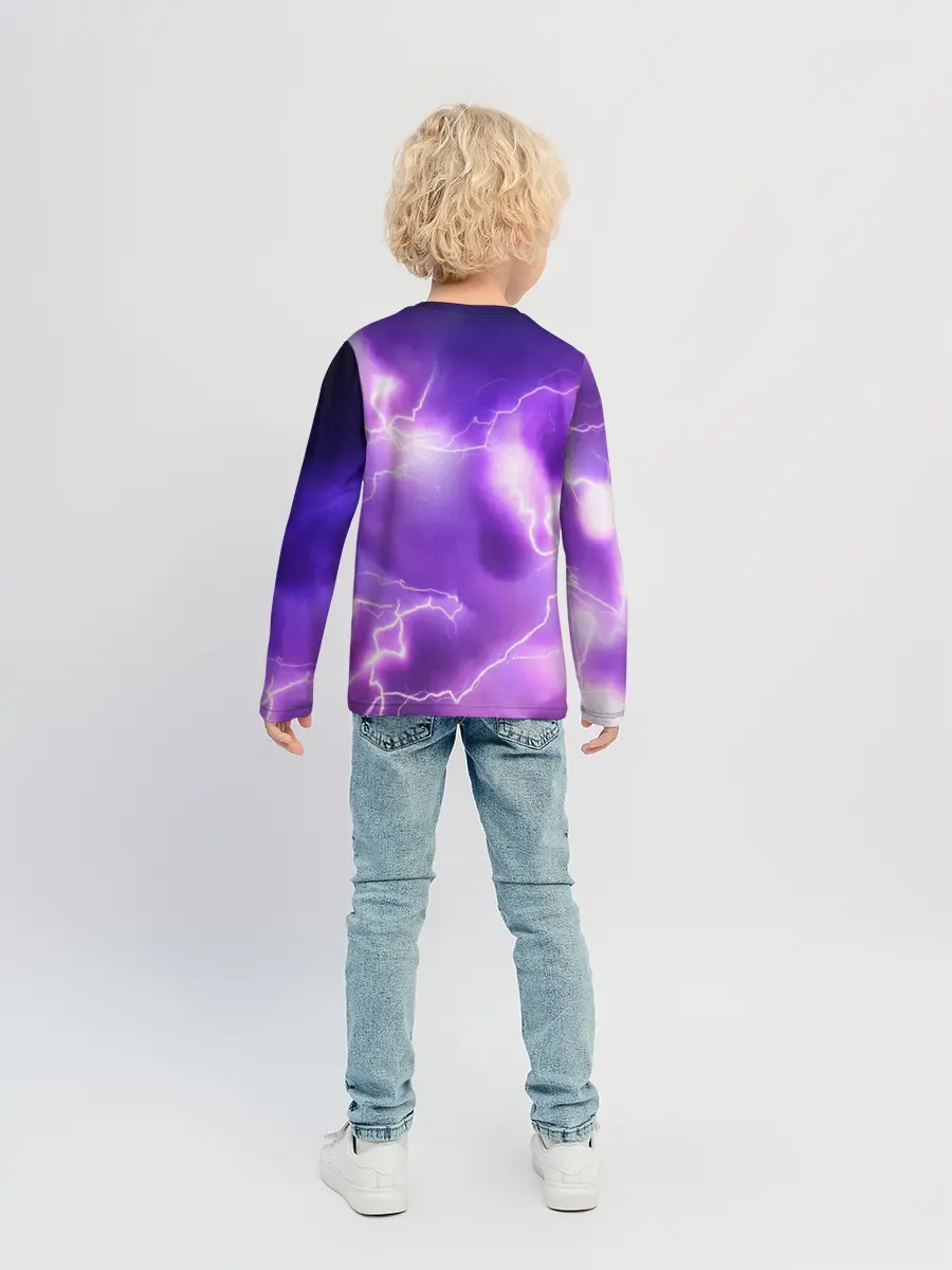 Детский лонгслив / Повелитель Молний | Котэ