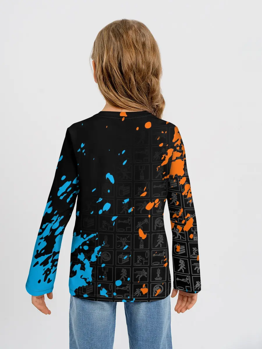 Детский лонгслив / PORTAL 2